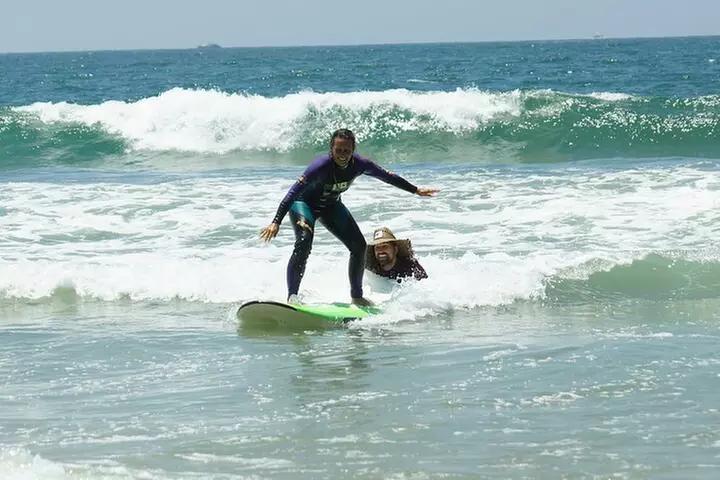 2h of Private Surf Lesson for Beginners in Santa Monica