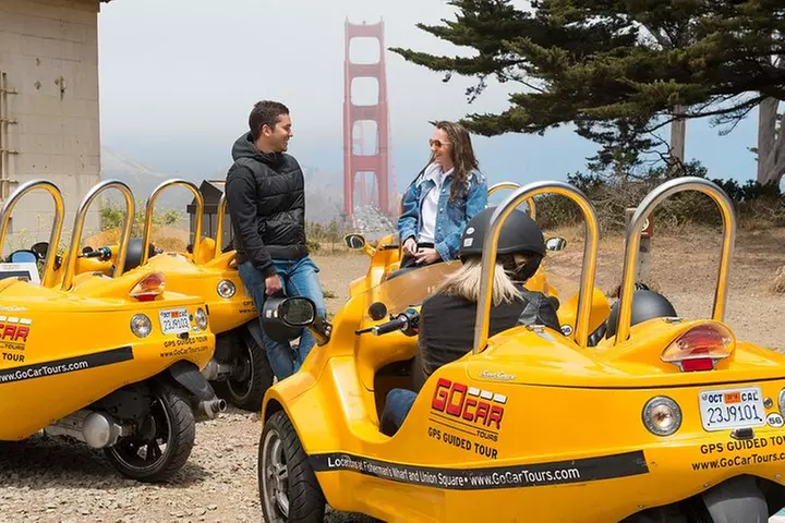 3HR Golden Gate Bridge and Golden Gate Park GoCar Tour