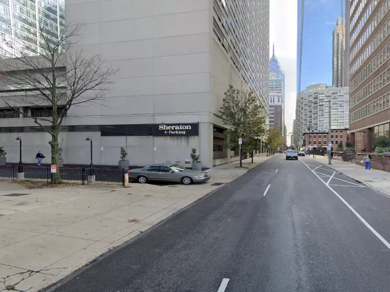 Parking at Sheraton Philadelphia Downtown Garage