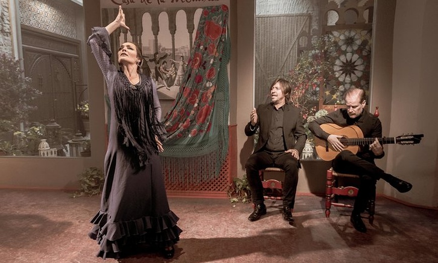 Image 8: Entrada al espectáculo de flamenco en la Casa de la Memoria