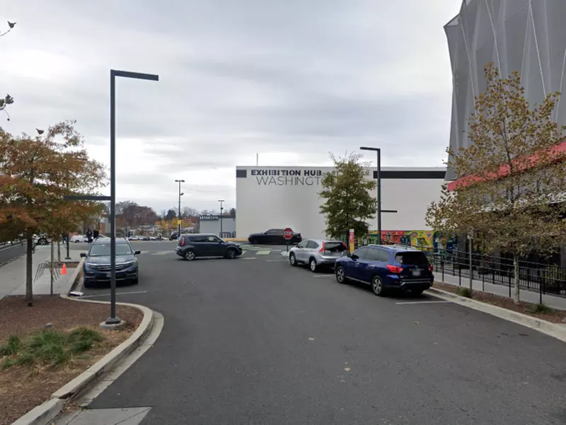 Parking at 670 Rhode Island Ave. NE. Lot