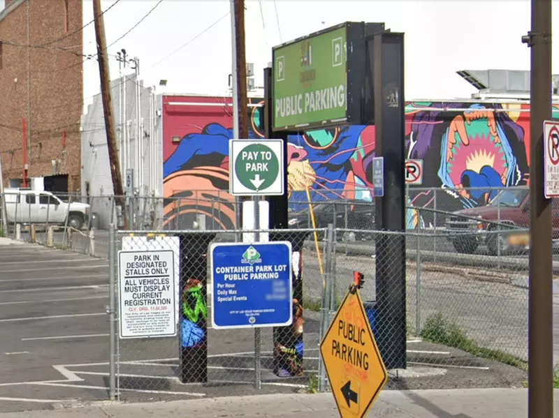 Parking at Container Park Lot 55025