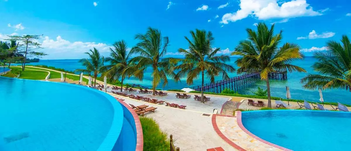 ✈ SANSIBAR | Mangapwani - Sea Cliff Resort & Spa 5*, 5 Nächte - Pool - Primary Image