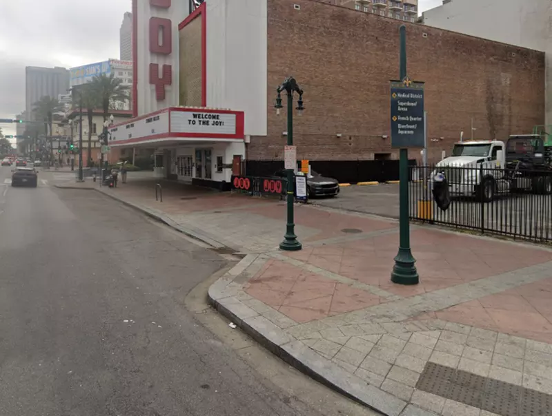 Parking at 1208 Canal St. Lot