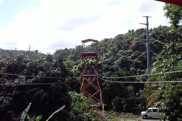 Half Day Tour in Rainforest Zipline Park with Transportation - Second Medium