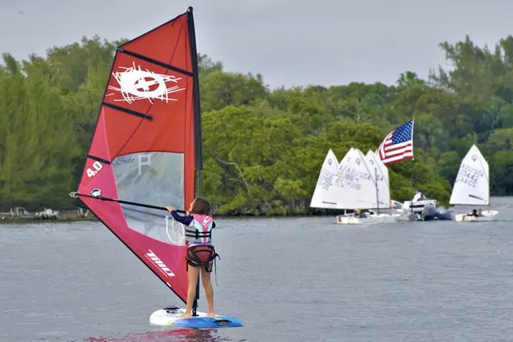 Windsurfing with Miami Watersports