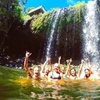 Image 5: Byron Surrounds: Nimbin Waterfall Adventure - Swimming Tour