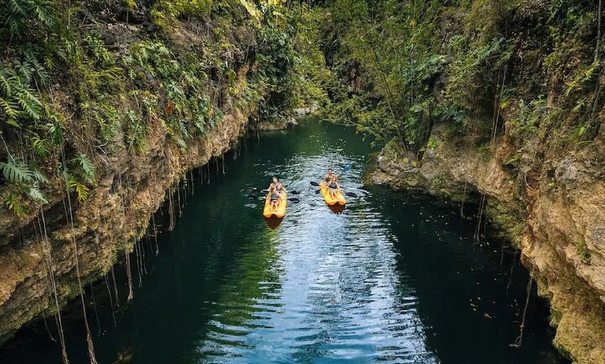 Image 8: Xenotes Xcaret 4 Cenotes Adventure
