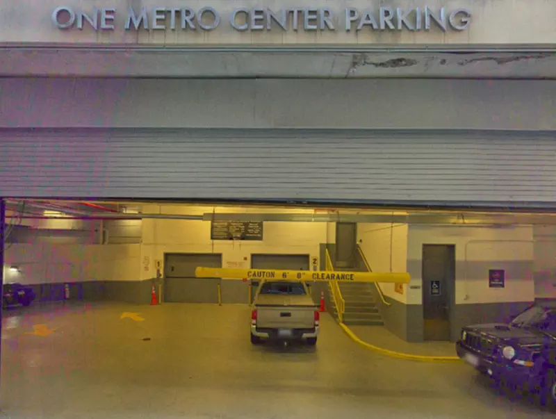 Parking at One Metro Garage - Valet