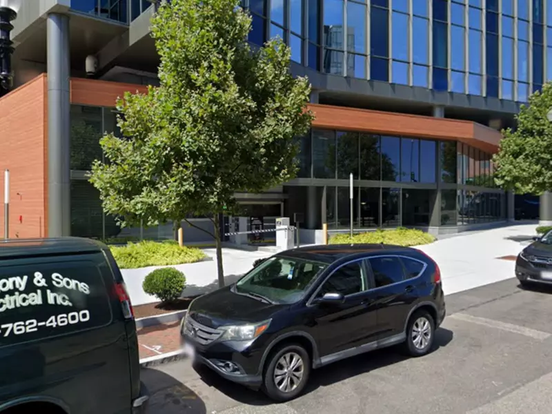 Parking at 321 Harrison Ave. Garage