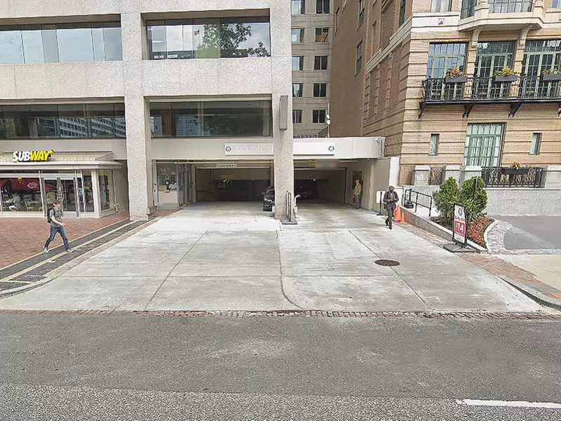Parking at 1666 K St. NW. Garage - Lot 073