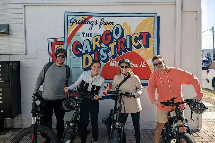 2-Hr, 45 Min Tour de Wilmington E-Bike Tour/Sightseeing/History