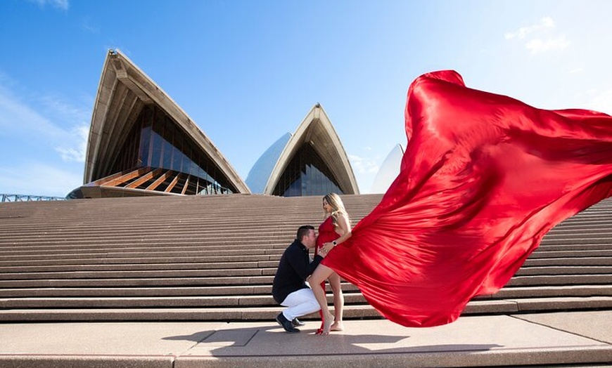 Image 4: Sydney Private Flying Dress Photoshoot