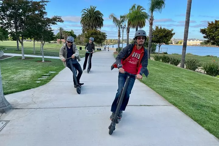 Electric Scooter Waterfront Tour with Pictures