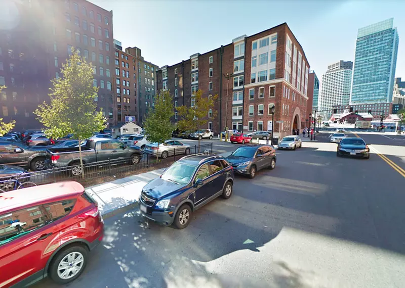 Parking at 321 Congress St. Lot - Second Medium