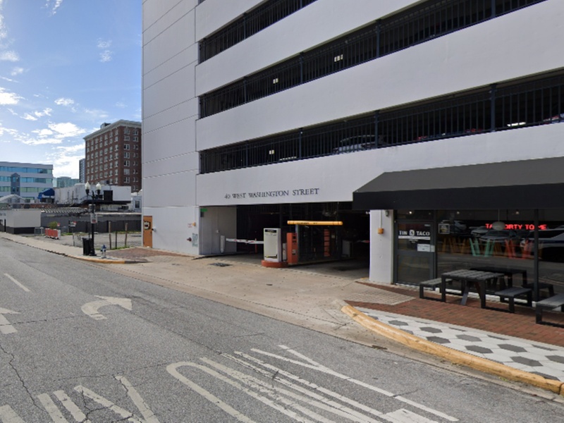 Parking at 20 N. Orange Ave. Garage
