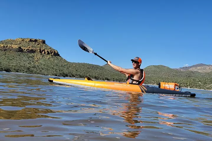 1 Person Inflatable Kayak Full-Day Rental - Transporting is required