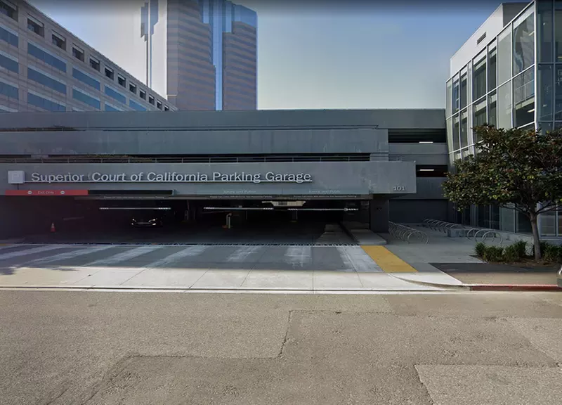 Parking at Superior Court of California Parking Garage