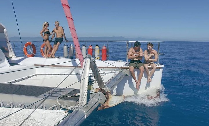 Image 1: Full-Day Great Barrier Reef Sailing Trip from Cairns