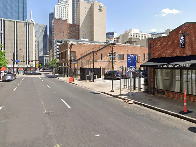 Parking at 408 S. Ervay St. Lot