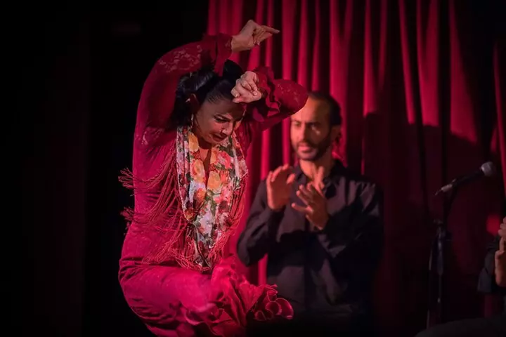 Espectáculo auténtico de flamenco. Alegria y gastronomia Málaga