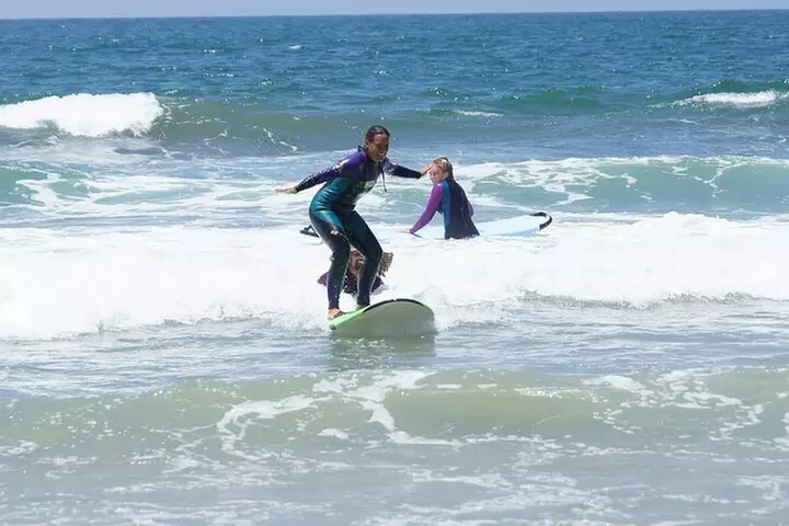 2h of Private Surf Lesson for Beginners in Santa Monica