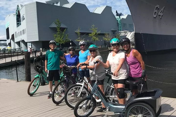 Electric Bike Rental Downtown Norfolk (self guided tour) - Primary Image