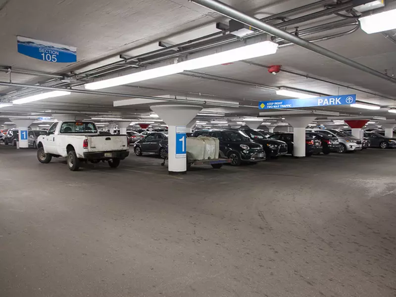 Parking at Millennium Lakeside - Underground Entrance