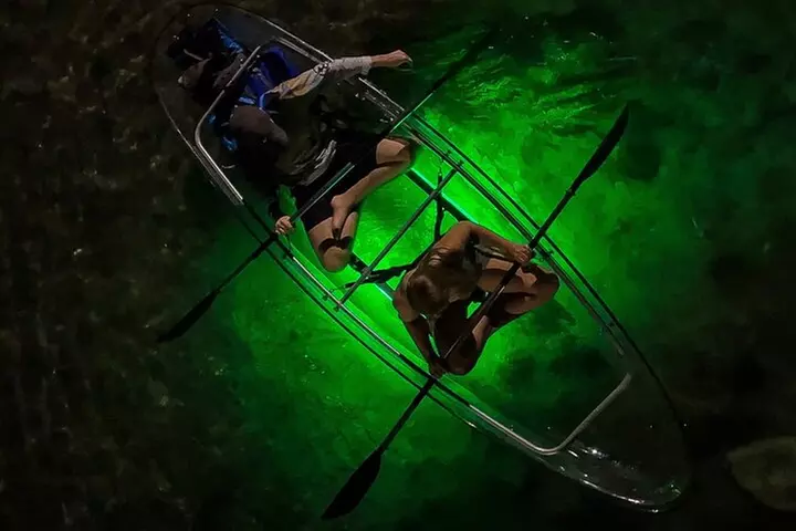 Clear Kayak Sunset Glow Tour