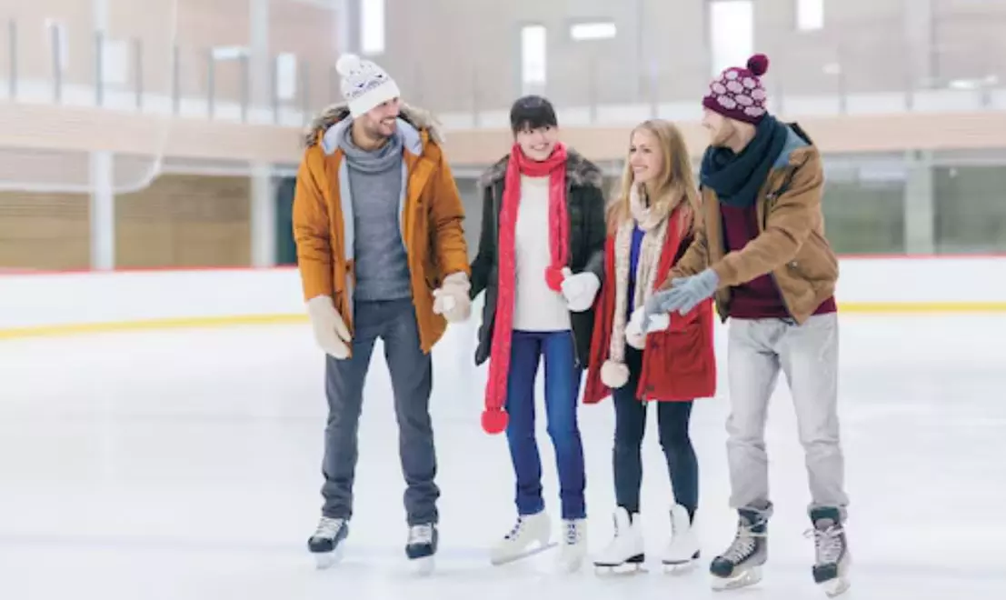 $30 For 1 1/2 Hours Of Public Skating For 4 People With Rental Skat...