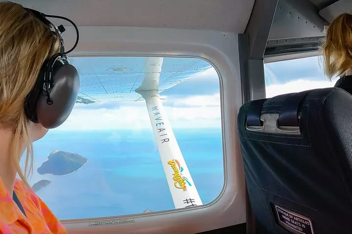 1hour Scenic Flight Heart Reef, Whitehaven Beach, Hill Inlet, GBR