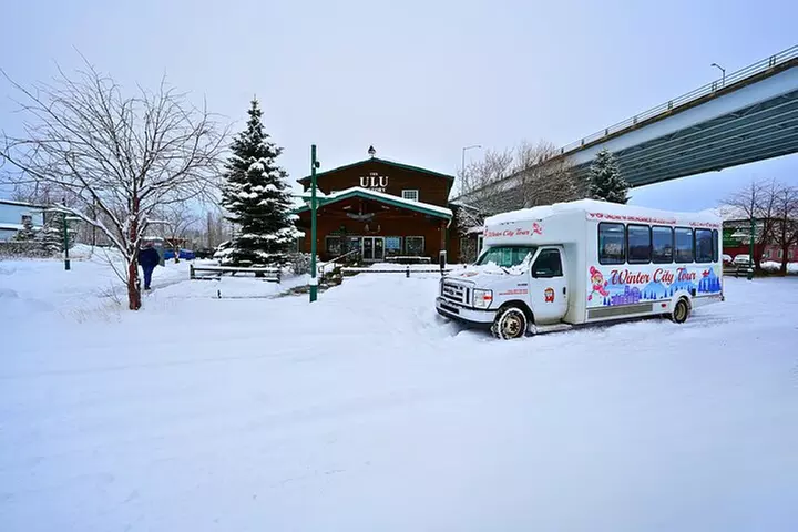 Anchorage's Winter City Tour = Samples + Stops + WildLife