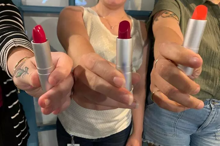 Lip Print Beauty Bar Charlotte: Create Your Own Lipstick or Gloss - Primary Image