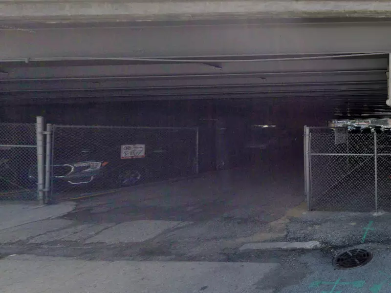 Parking at 430 S Clinton St. Lot