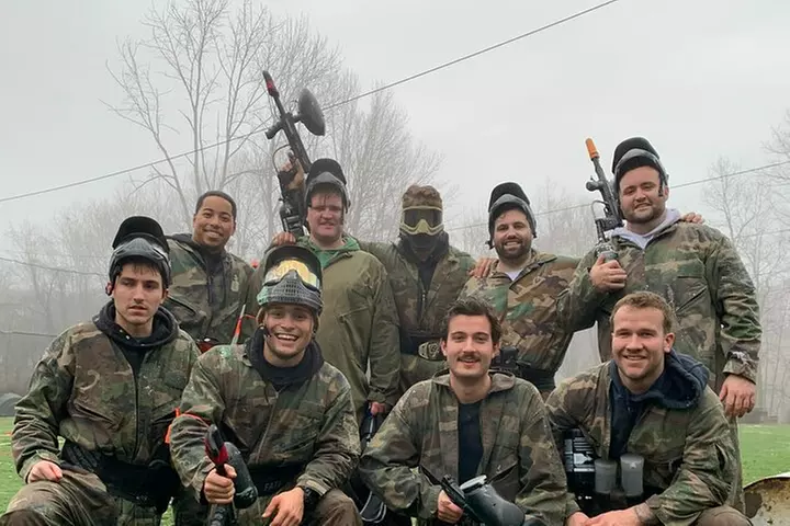 Paintball in the Pocono Mountains Pennsylvania