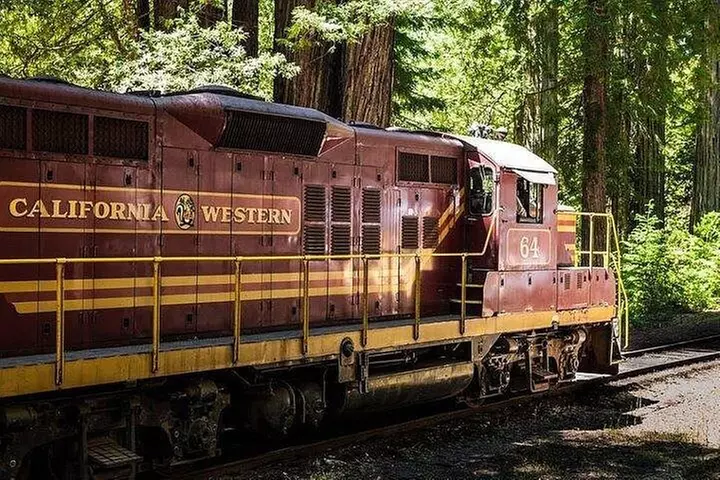 Skunk Train: Pudding Creek Express from Fort Bragg - Second Medium