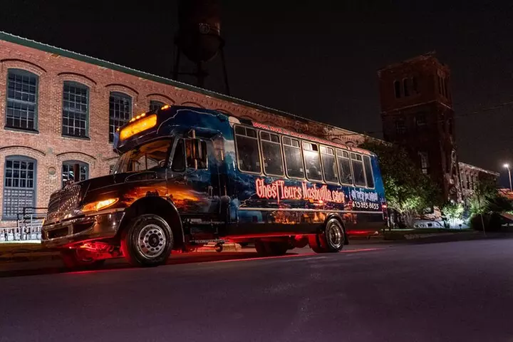 Haunted Nashville Night-Time Ghost Tour by Themed Bus - Primary Image