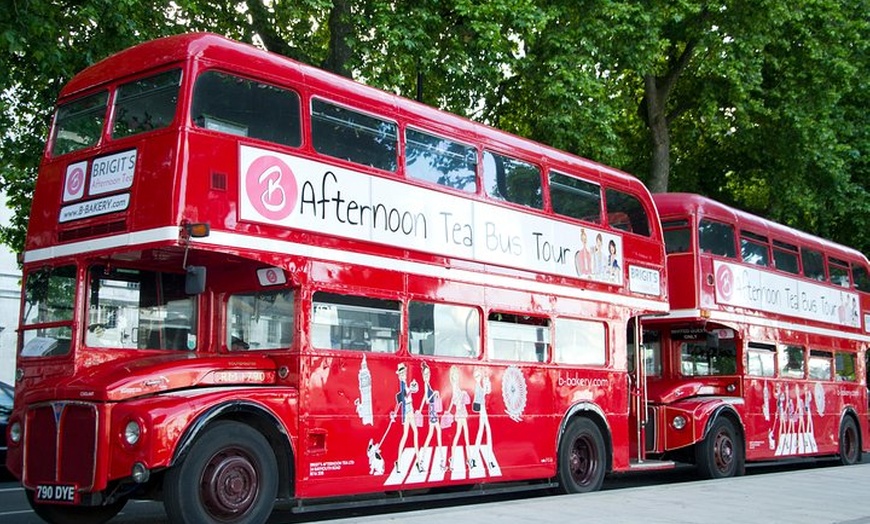 Image 4: Brigit's Afternoon Tea Bus in London