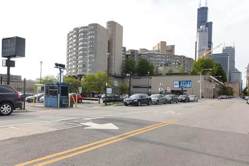 Parking at 880 S. Wells St. Lot - Second Medium