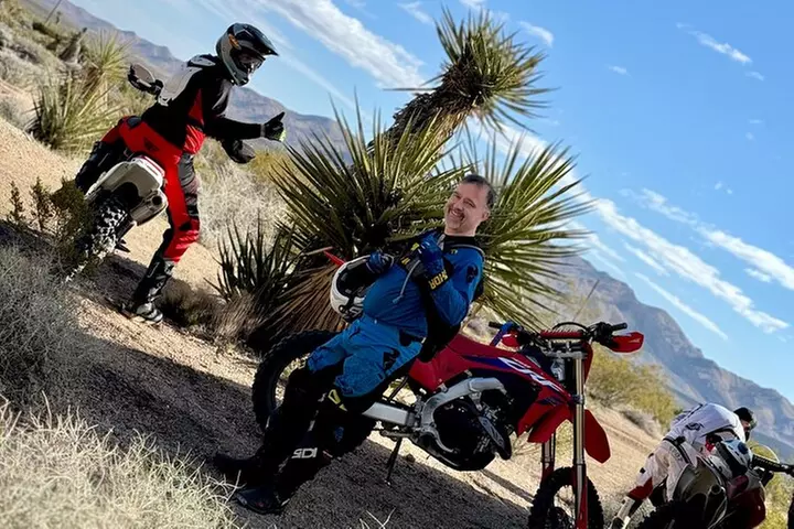 Hidden Valley and Primm Extreme Dirt Bike Tour from Las Vegas