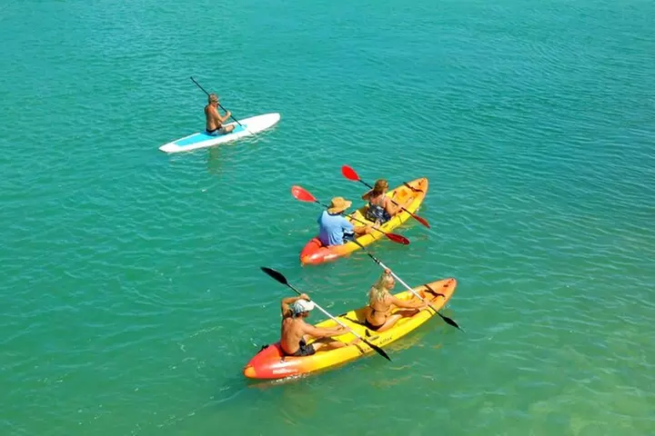 Key West Sandbar Charter With Kayak Tour: Includes Lunch & Drinks