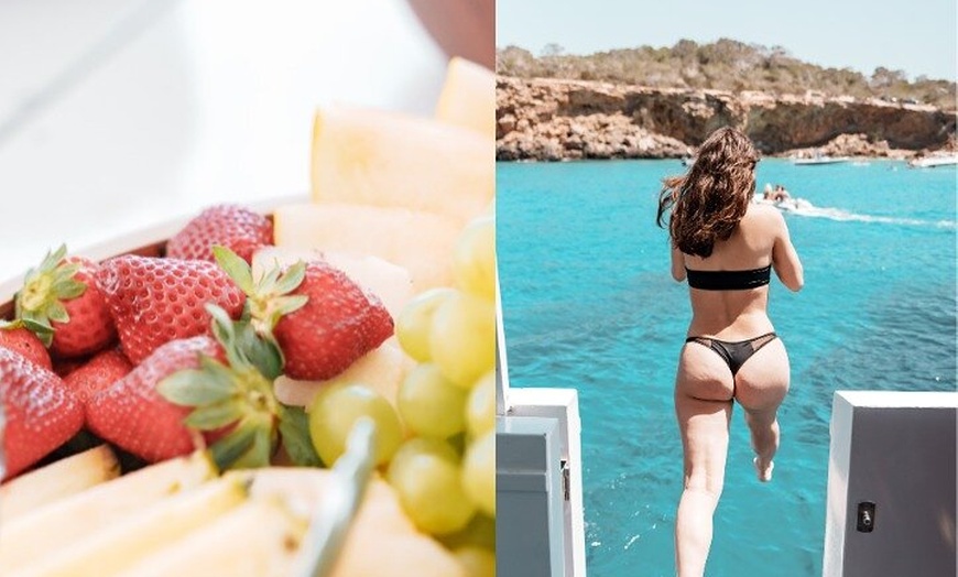 Image 14: Paseo en barco de 5 horas por Ibiza con almuerzo, 6 bebidas, tablas...