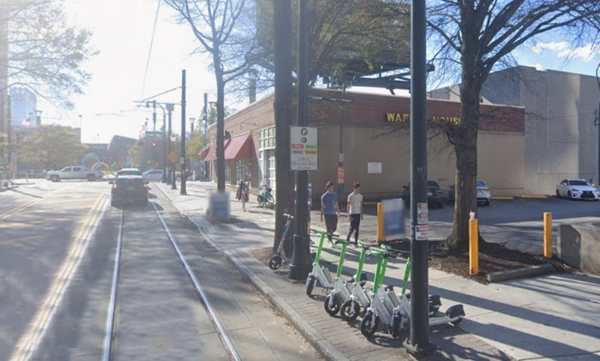 Image 1: Parking at 127 Andrew Young International Blvd NW. Lot