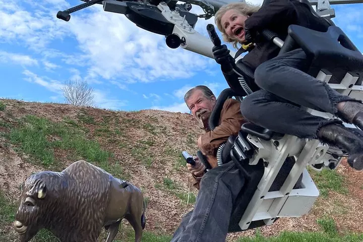 Buffalo Hunt Coaster Single Ride in South Dakota