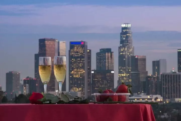 Romantic Los Angeles Downtown Landing Helicopter Tour - Primary Image