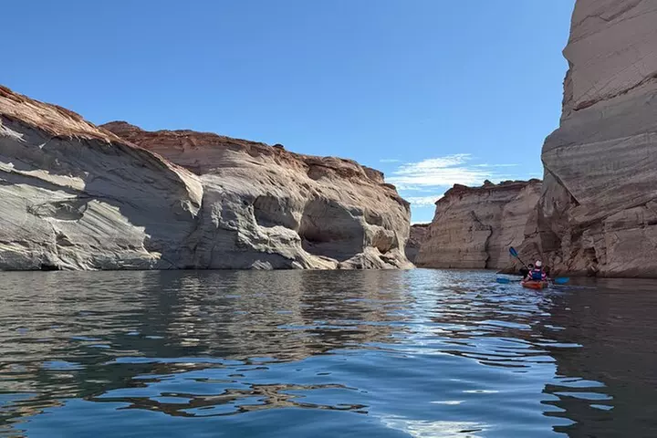 Kayak Antelope Canyon and hike, at Lake Powell