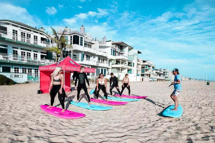 2 Hour Group Surf Lesson in Miami Beach