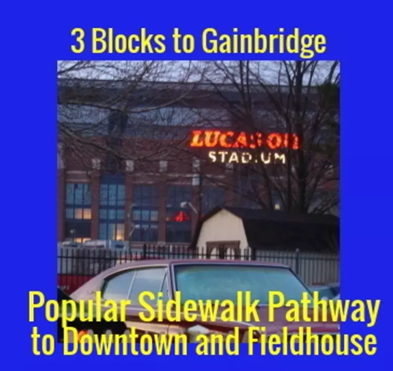 Parking at 636 S. Meridian St. Lot - Primary Image