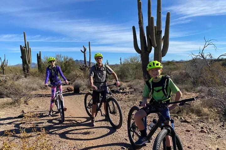 2 Hour Sonoran Desert Private Guided Mountain Bike Tour