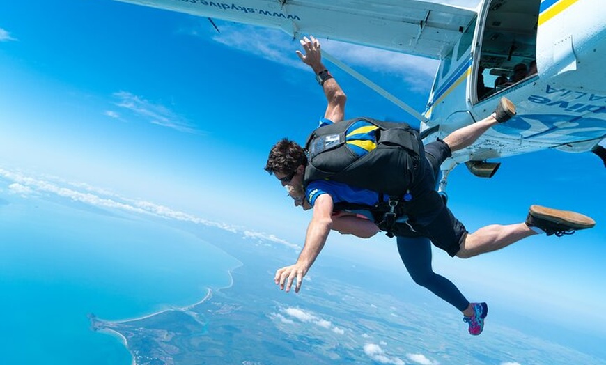 Image 5: Beach Skydive from up to 15000ft over Mission Beach